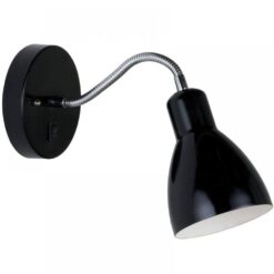 Nordlux Cyclone Φωτιστικό Τοίχου Μαύρο E14 Dimmable – 72991003