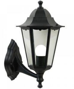 Nordlux Cardiff Up Φωτιστικό Τοίχου Μαύρο IP44  E27 –  74371003