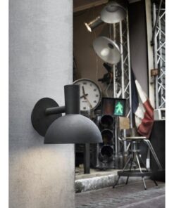 Nordlux Arki 20 Φωτιστικό Τοίχου Μαύρο IP54 E27 Μεταλλικό/Πλαστικό – 75181003