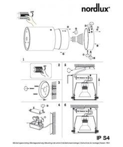 Nordlux Ip S4 Σποτ Φωτιστικό Λευκό GU10 Μεταλλικό/Πλαστικό – 78511001