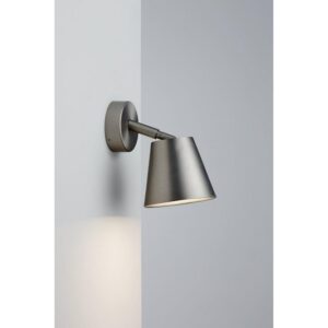Nordlux Ip S6  Φωτιστικό Μπάνιου  Νικελ Ματ  GU10  Μεταλλικό/Πλαστικό –  78531032