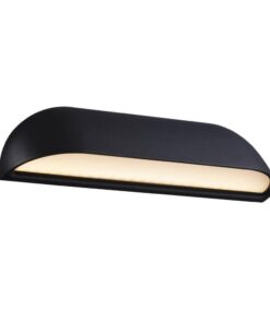 Nordlux Front 36 Φωτιστικό Τοίχου Μαύρο LED 12W 3000K – 84091003