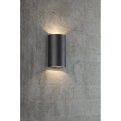 Nordlux Rold Round Φωτιστικό Τοίχου LED 5W 3000K Μαύρου Χρώματος –  84141003