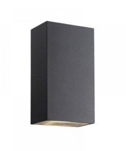 Nordlux Rold Flat Φωτιστικό Τοίχου Μαύρο LED 375lm Γυάλινο/Μεταλλικό – 84151003