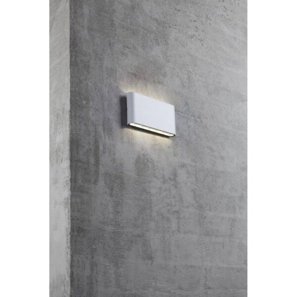 Nordlux Kinver Φωτιστικό Τοίχου Λευκό LED 6W 3000K –  84181001