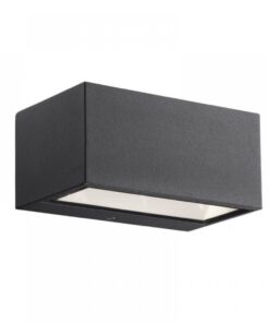 Nordlux Nene Φωτιστικό Τοίχου Μαύρο IP54 LED 48W 3000K- 872723