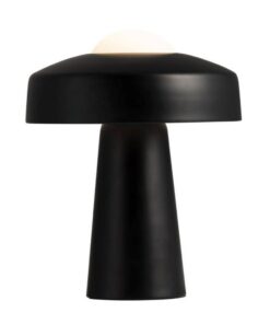 Nordlux Time Φωτιστικό Γραφείου Μαύρο E27 Γυάλινο/Μεταλλικό – 2010925003