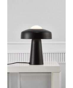 Nordlux Time Φωτιστικό Γραφείου Μαύρο E27 Γυάλινο/Μεταλλικό – 2010925003