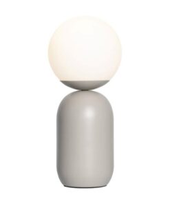 Nordlux Notti Φωτιστικό Γραφείου Γκρι E14 Γυάλινο/Μεταλλικό – 2011035010