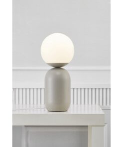 Nordlux Notti Φωτιστικό Γραφείου Γκρι E14 Γυάλινο/Μεταλλικό – 2011035010