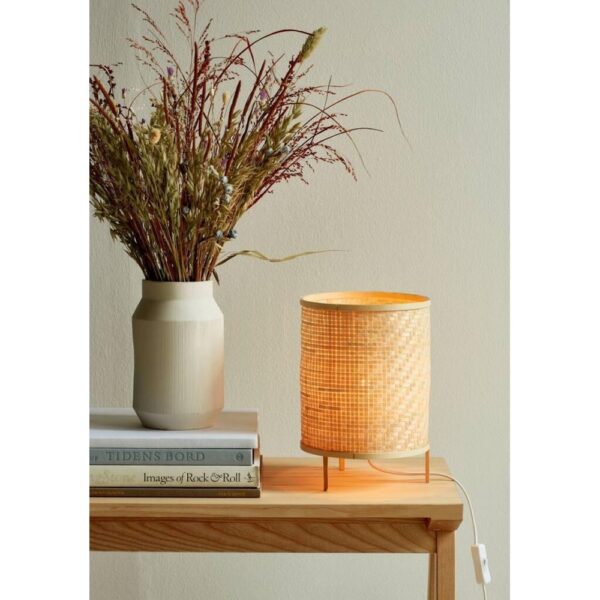 Φωτιστικό Γραφείου Nordlux Trinidad 1xE27  Bamboo Χρώματος –  2011135015