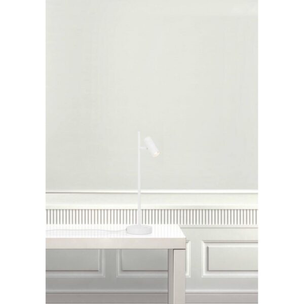 Nordlux Omari Φωτιστικό Γραφείου Λευκό LED 3.2W 2700K Διακόπτη Αφής Dimmable –  2112245001