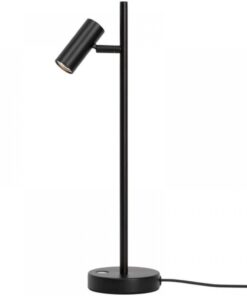 Nordlux Omari Φωτιστικό Γραφείου Μαύρο LED 3.2W 2700K Διακόπτη Αφής Dimmable – 2112245003