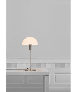 Nordlux Ellen 20 Φωτιστικό Γραφείου Νικελ Ματ E14 Γυάλινο/Μεταλλικό – 2112305032