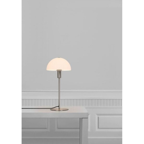 Nordlux Ellen 20 Φωτιστικό Γραφείου  Νικελ Ματ  E14  Γυάλινο/Μεταλλικό –  2112305032