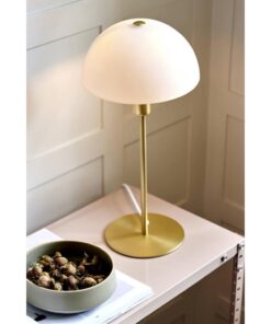 Nordlux Ellen 20 Φωτιστικό Γραφείου Ορείχαλκος E14 Γυάλινο/Μεταλλικό – 2112305035