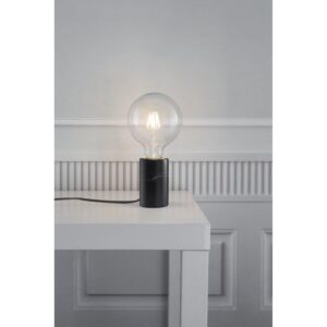 Nordlux Siv Φωτιστικό Γραφείου Μαύρο E27  Μάρμαρο –  45875003