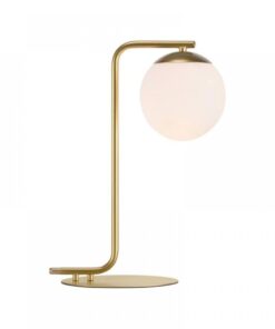 Nordlux Grant Φωτιστικό Γραφείου Ορείχαλκος E14 Γυάλινο/Μεταλλικό – 46635025