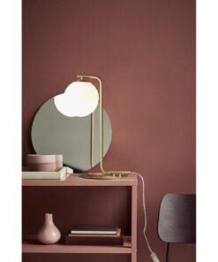 Nordlux Grant Φωτιστικό Γραφείου Ορείχαλκος E14 Γυάλινο/Μεταλλικό – 46635025