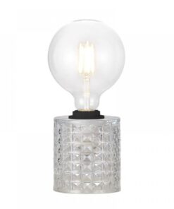 Nordlux Hollywood Φωτιστικό Γραφείου Clear E27 Γυάλινο/Πλαστικό – 46645000