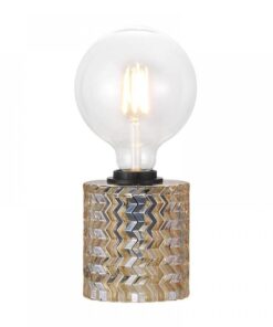 Nordlux Hollywood Φωτιστικό Γραφείου Μελί E27 Γυάλινο/Πλαστικό – 46645027