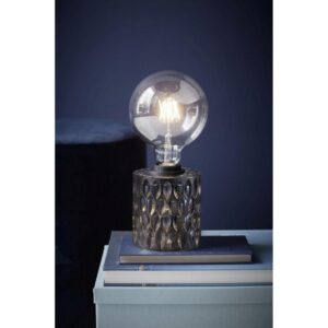 Nordlux Hollywood Φωτιστικό Γραφείου Smoked E27  Γυάλινο/Πλαστικό –  46645047