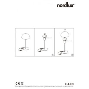 Nordlux Ellen 20 Φωτιστικό Γραφείου Green E14  Μεταλλικό/Πλαστικό –  48555023