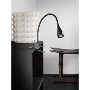 Nordlux Mento Clamp Lamp Μαύρο LED 3W 3000K – 75582003