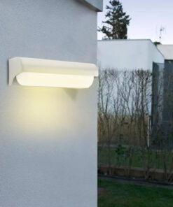 InLight Erie LED 10W 3000K Outdoor Wall Lamp White D:26,1cmx7cm (80203020)
