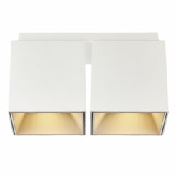 Nordlux Ethan 2-Spot Εξωτερικό Σποτ Λευκό Ματ GU10 Αλουμίνιο/Μεταλλικό – 2110410101