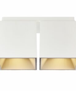 Nordlux Ethan 2-Spot  Εξωτερικό Σποτ   Λευκό Ματ  GU10  Αλουμίνιο/Μεταλλικό –  2110410101