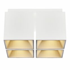 Nordlux Ethan 4-Spot Εξωτερικό Σποτ Λευκό Ματ GU10 Αλουμίνιο/Μεταλλικό – 2110430101