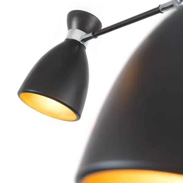 Faro Barcelona RETRO Κρεμαστό Πολύφωτο Μαύρου Χρώματος E14 – 20048