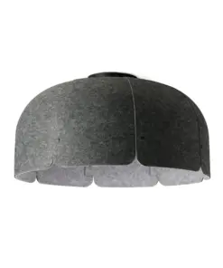 Faro Barcelona MUTE Dark Κρεμαστό Φωτιστικό Γκρι Χρώματος Με Λειτουργία Ηχομόνωσης, Step Dimmable LED 3000K – 20101