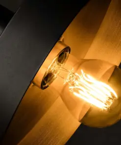 Faro Barcelona WHIZZ Φωτιστικό Δαπέδου, Μαύρου-Χρυσού Χρώματος – 20164-95