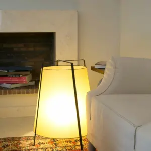 Faro Barcelona AKANE 595 Επιτραπέζιο Φωτιστικό Μπεζ Χρώματος – 28371