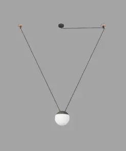 Faro Barcelona MINE PC Κρεμαστό Φωτιστικό, Σκούρου Γκρι Χρώματος – 28376