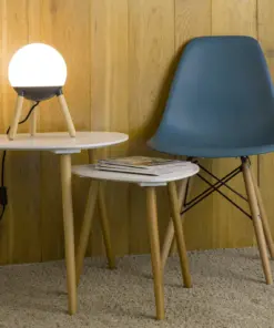 Faro Barcelona MINE GLASS Επιτραπέζιο Φωτιστικό, Γκρι Χρώματος – 28379