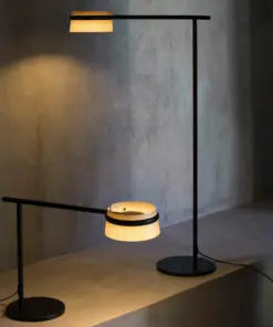 Faro Barcelona LOOP Επιτραπέζιο Φωτιστικό, Αφής, Step Dimmable, Χρώματος Ξύλου LED 2700K 6W – 29398