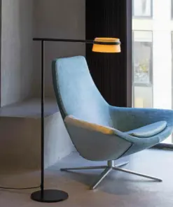 Faro Barcelona LOOP Επιδαπέδιο Φωτιστικό, Αφής, Step Dimmable, Χρώματος Ξύλου LED 2700K 6W – 29399