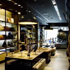 Faro Barcelona MAGMA Κρεμαστό Φωτιστικό Μαύρου-Χρυσού Χρώματος- 29468