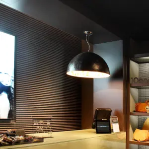 Faro Barcelona MAGMA Κρεμαστό Φωτιστικό Μαύρου-Χρυσού Χρώματος- 29468