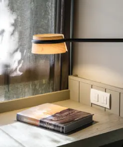 Faro Barcelona LOOP Επιτραπέζιο Φωτιστικό, Αρθρωτό, Step Dimmable, Ξύλινο LED 6W 2700K – 29568