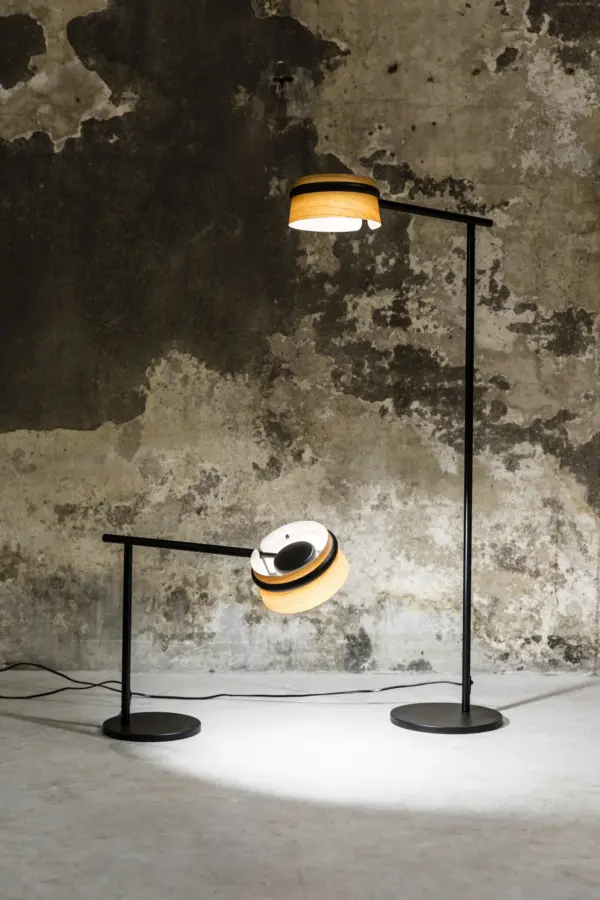 Faro Barcelona LOOP Επιτραπέζιο Φωτιστικό, Αρθρωτό, Step Dimmable, Ξύλινο LED 6W 2700K – 29568
