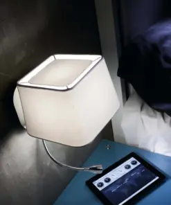 Faro Barcelona SWEET Επιτοίχιο Φωτιστικό Λευκού Χρώματος, Αναγνώστης, – 29950