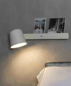 Faro Barcelona TILA Επιτοίχιο Φωτιστικό Λευκού Χρώματος 1XE27 – 62360