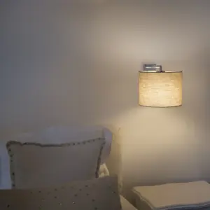 Faro Barcelona SAHARA Επιτοίχιο Φωτιστικό Λευκού Χρώματος-62705