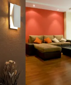 Faro Barcelona HOMS Επιτοίχιο Φωτιστικό Λευκού Χρώματος 1xR7S – 63167