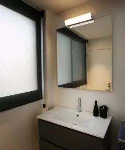 Faro Barcelona DANUBIO Επιτοίχιο Φωτιστικό Γυαλιστερού Χρωμίου LED 12W 2700K- 63601