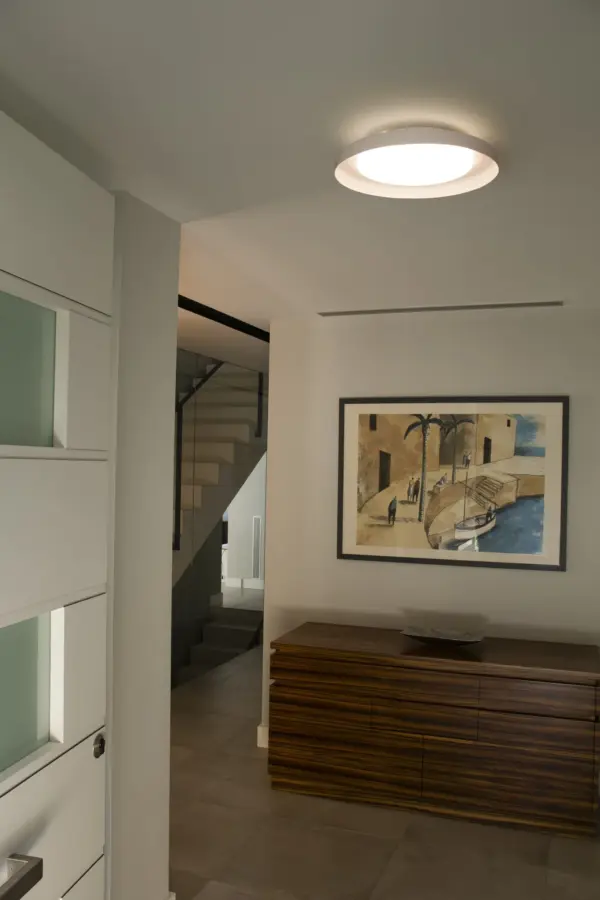 Faro Barcelona DOLME Φωτιστικό Οροφής Λευκού Χρώματος LED 24W 3000Κ- 64097